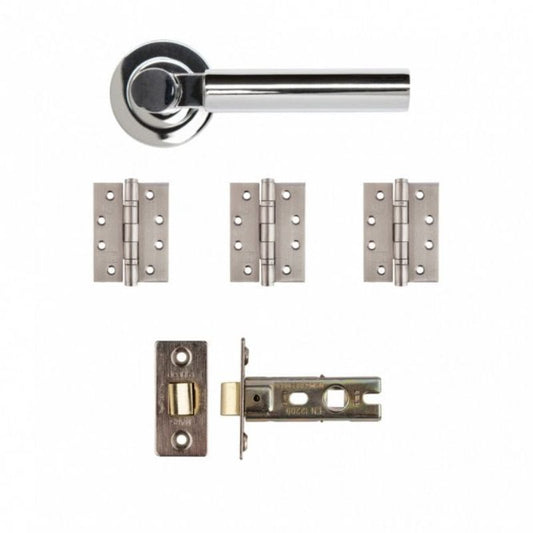 Deanta Arcadia Latch Kit Polished Chrome Finish - All Sizes