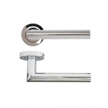 Deanta Ares Polished Chrome Handle - Round Rose