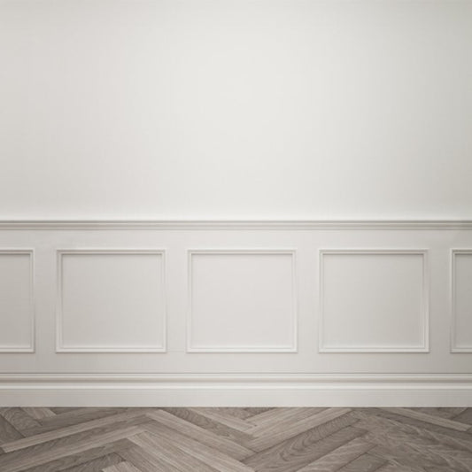 Deanta White Primed Balmoral Wall Panelling - 2400mm Pack