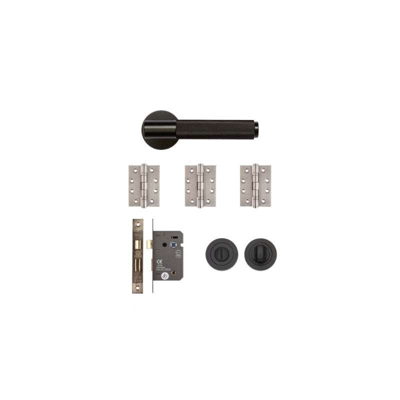 Deanta Sparta Bathroom Kit Matt Black Finish - All Sizes