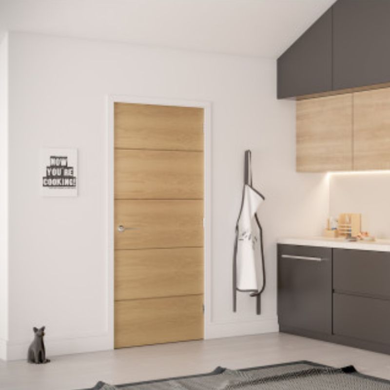 Deanta Augusta Interior Oak Door 1981 x 610 x 35mm