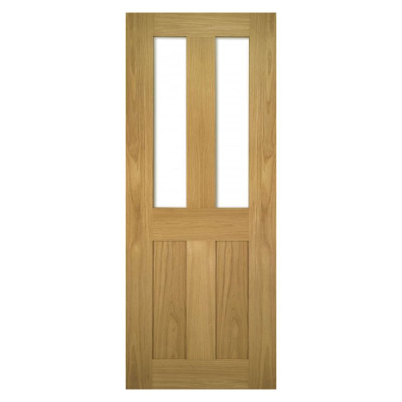 Deanta Eton Glazed Interior Oak Door 2040 x 726 x 40mm