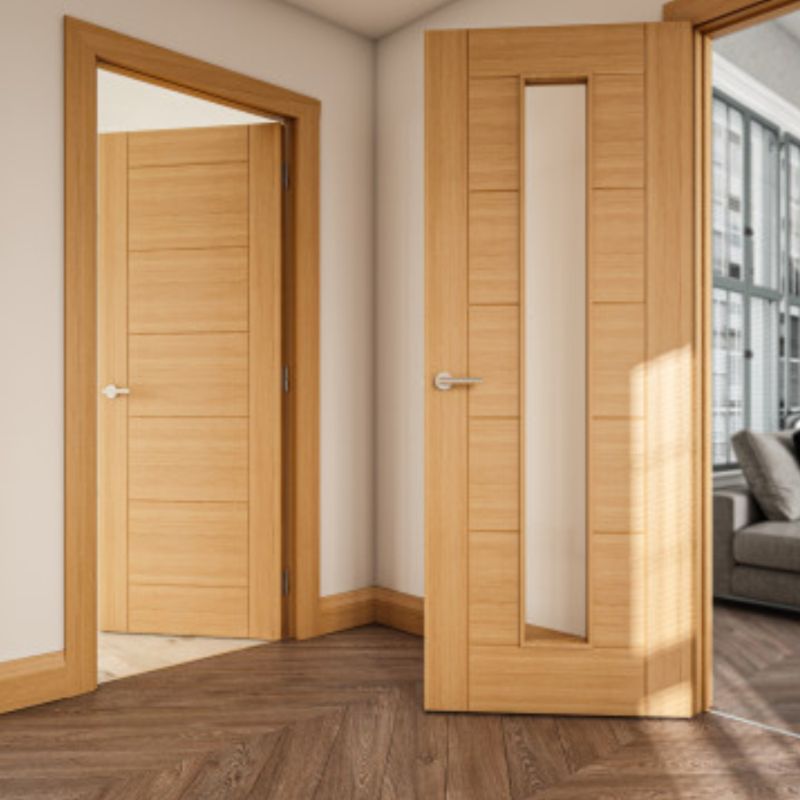 Deanta Seville Interior Oak Fire Door 2040 x 626 x 45mm