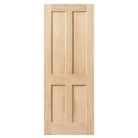 JB Kind Oak Traditional Derwent Internal Door Unfinished 1981 X 610 X 35mm