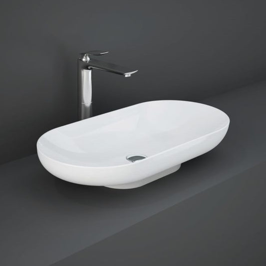 RAK Ceramics Des Counter Top Basin without Overflow Alpine White