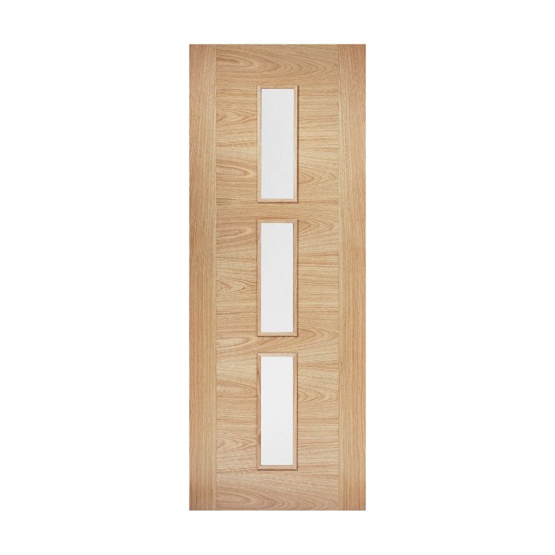 LPD Sofia Oak Glazed Internal Door 78in x 30in x 35mm (1981 x 762mm)