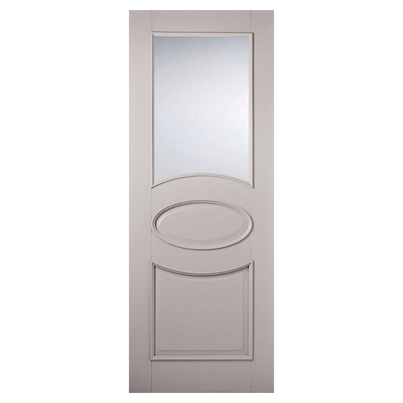 Image for LPD External Hardwood M&T Balham Frosted Glazed Door - 78in x 30in x 44mm (1981 x 762mm)