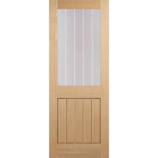 Image for LPD Mexicano Oak Half Light Glazed Internal Door