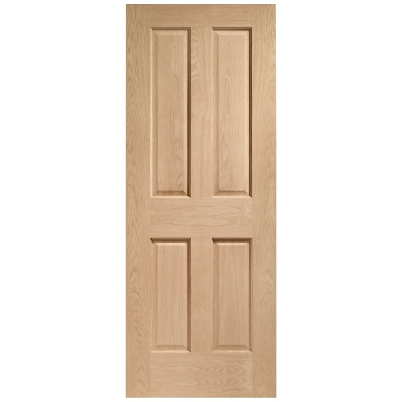 Image for XL Joinery Victorian 4 Panel Internal Oak Door 1981 x 762 x 35mm (30")