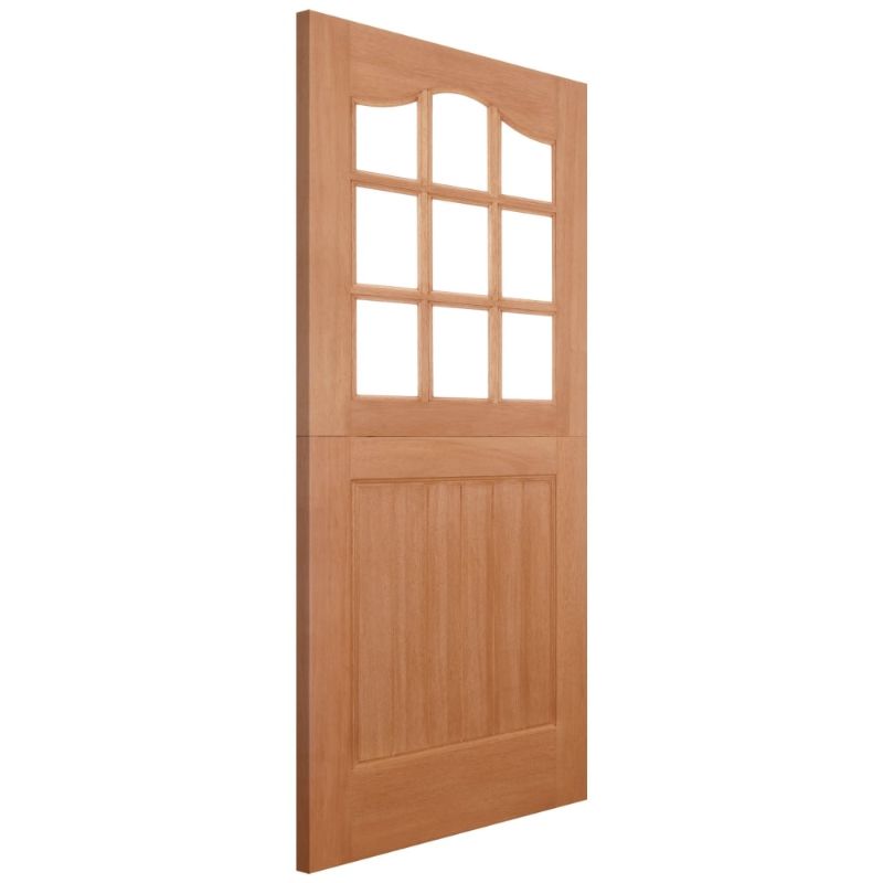 Image for LPD Stable 9 Lite Dowel Hardwood External Door - 78In x 33In x 35mm (1981 x 838mm)