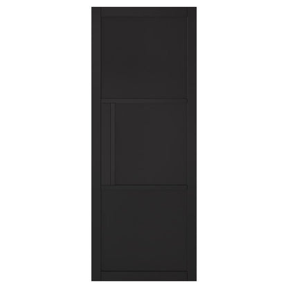 LPD Tribeca Black 3P Internal Door - 78in x 33in x 35mm (1981 x 838mm)
