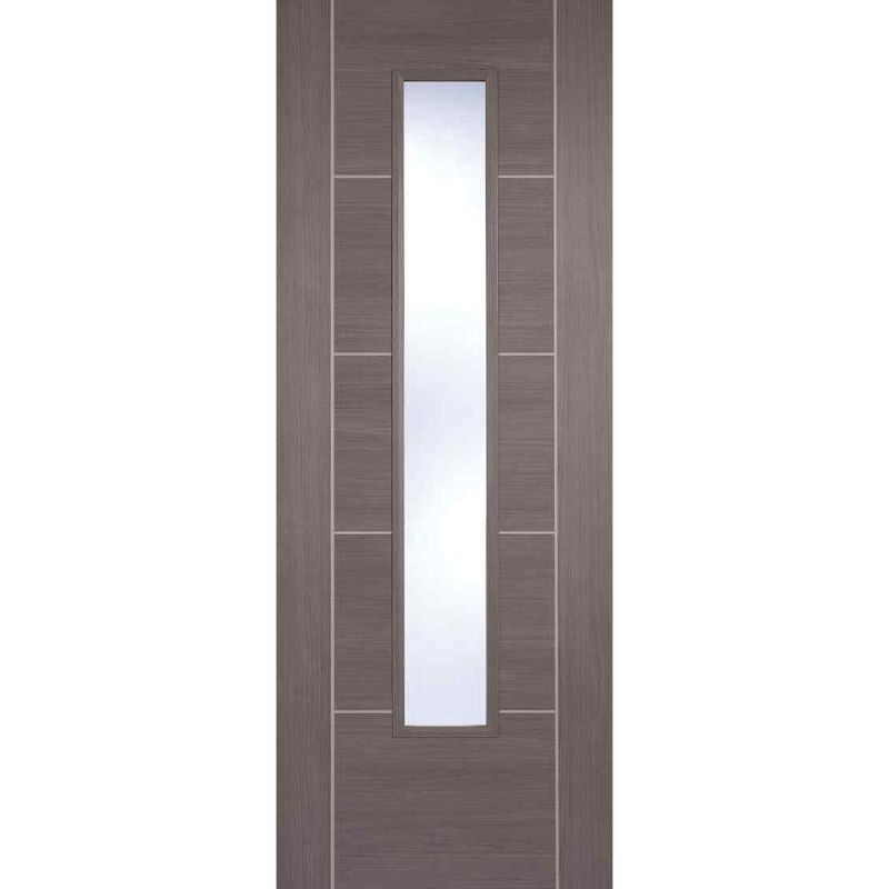 Image for LPD Vancouver Medium Grey Laminated Internal Glazed Door