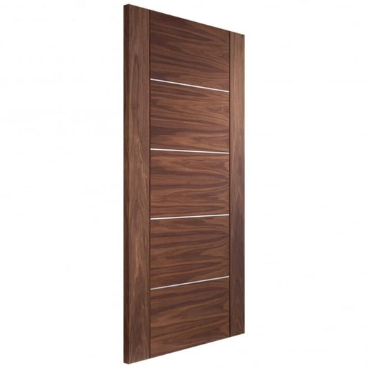 Image for XL Joinery Portici Pre-Finished Internal Walnut Door 1981 x 686 x 35mm (27")