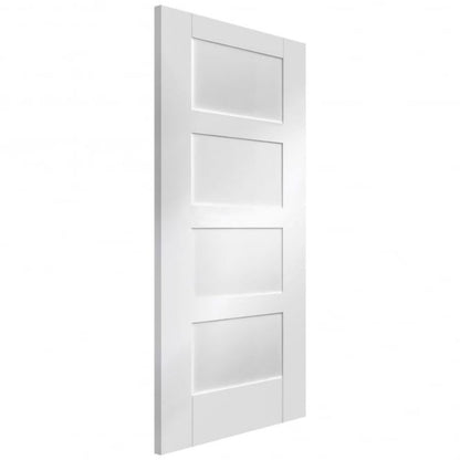 Image for XL Joinery Shaker 4 Panel Internal White Primed Door 1981 x 533 x 35mm (21")