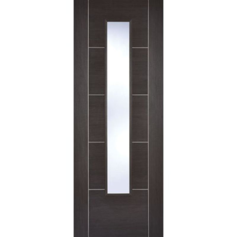 Image for LPD Vancouver Dark Grey Laminated Internal Glazed Door