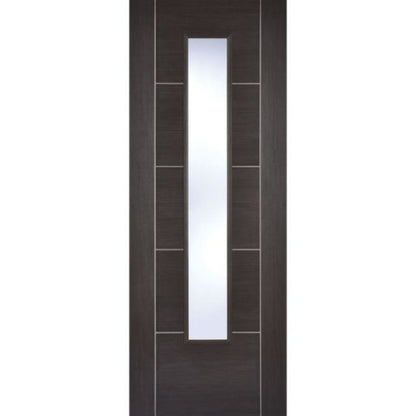 Image for LPD Vancouver Dark Grey Laminated Internal Glazed Door-1981 mm x 838 mm x 35 mm