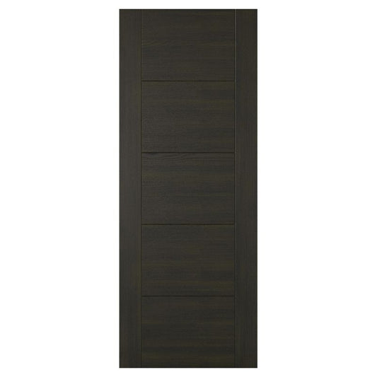 LPD Vancouver 5P Smoked Oak Pre-Finished Internal Fire Door - 78in x 33in x 44mm (1981 x 838mm)
