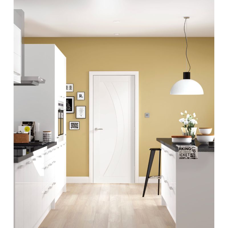 Image for XL Joinery Salerno Internal White Primed Door 1981 x 686 x 35mm (27")