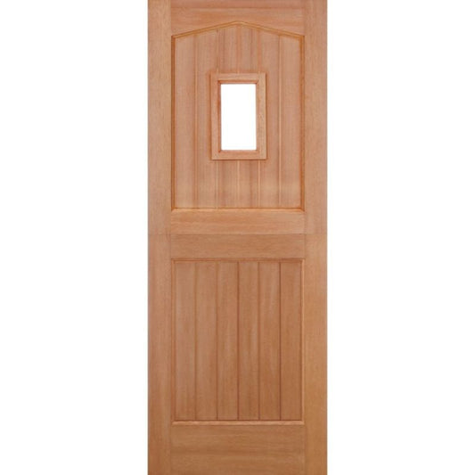 Image for LPD Barnburgh Stable 1 Lite Dowel Hardwood External Door - 80In x 32In x 35mm (2032 x 813mm)