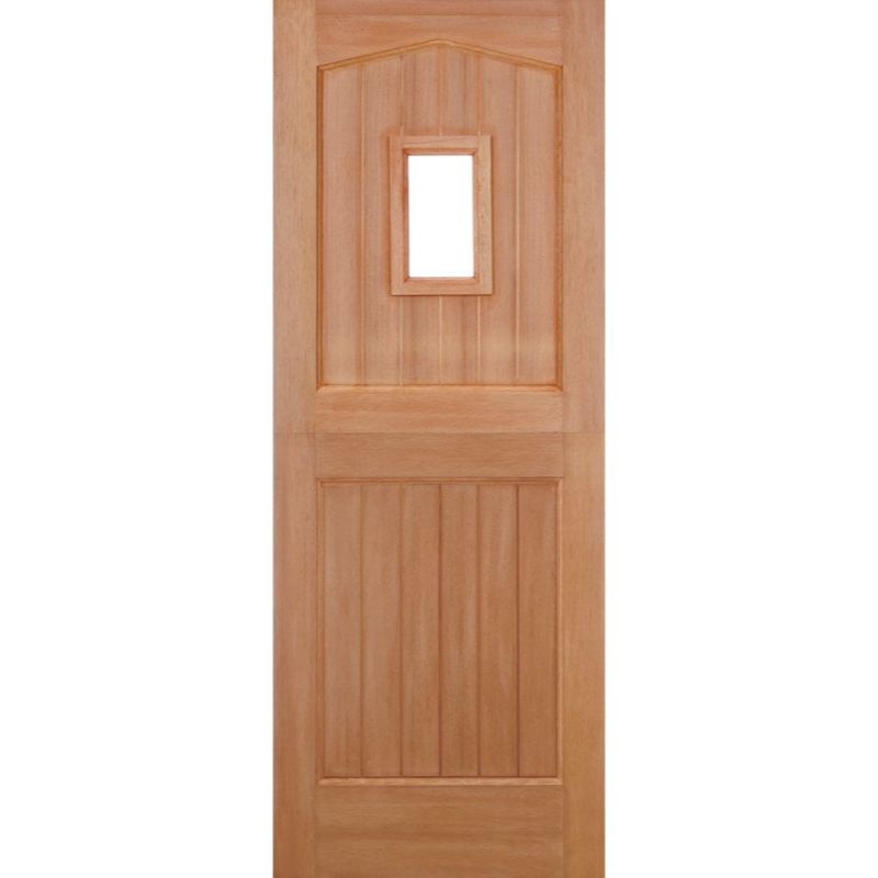 Image for LPD Barnburgh Stable 1 Lite Dowel Hardwood External Door - 78In x 30In x 35mm (1981 x 762mm)