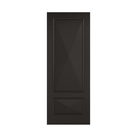 LPD Knightsbridge Black Primed 2 Panel Internal Door