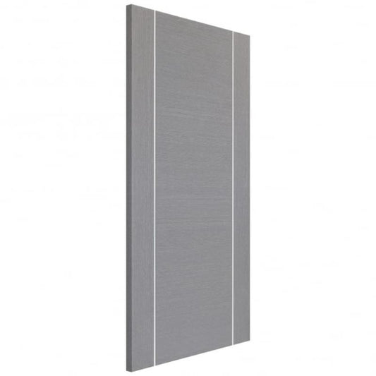 Image for XL Joinery Forli Pre-Finished Light Grey Fire Door 1981 x 762 x 44mm (30")