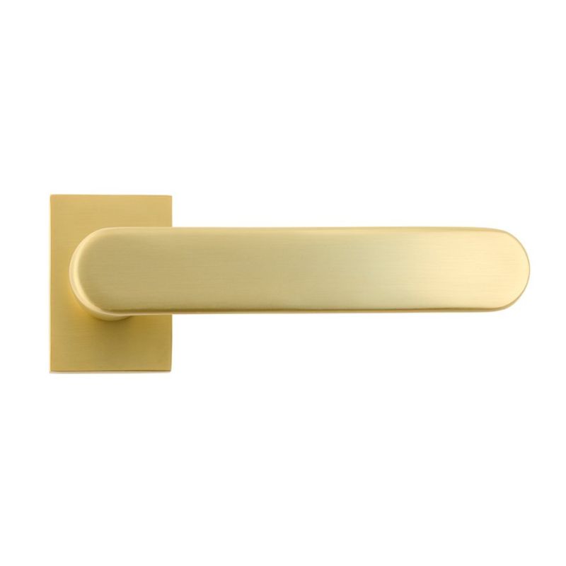 Deanta Juno Lever on Square Rose Door Handle