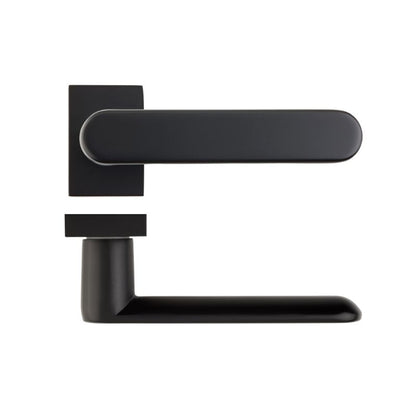 Deanta Juno Lever on Square Rose Door Handle