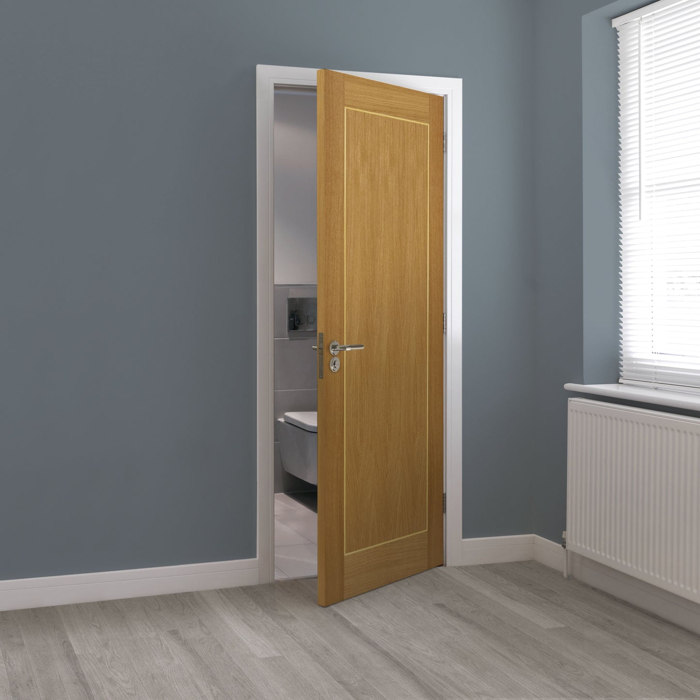 Image for JB Kind Oak Diana Pre-Finished Internal Door