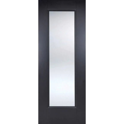 Image for LPD Black Eindhoven Glazed 1L Internal Door