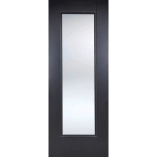 Image for LPD Black Eindhoven Glazed 1L Internal Door