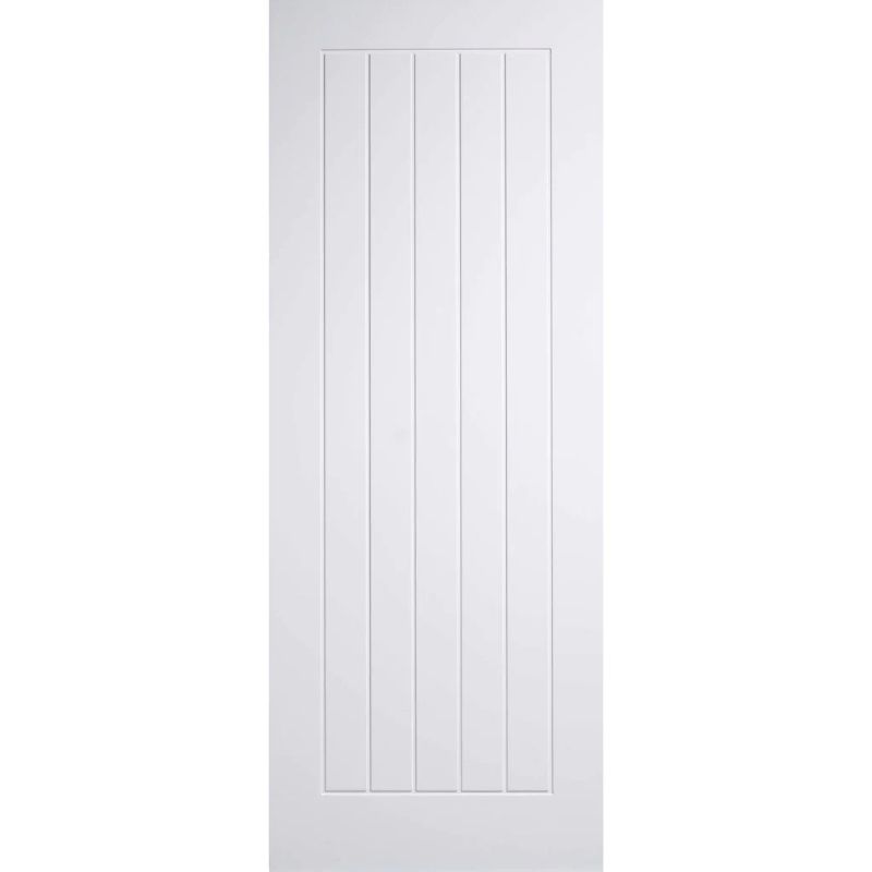 LPD White Mexicano Internal Door - 78in x 18in x 35mm (1981 x 457mm)
