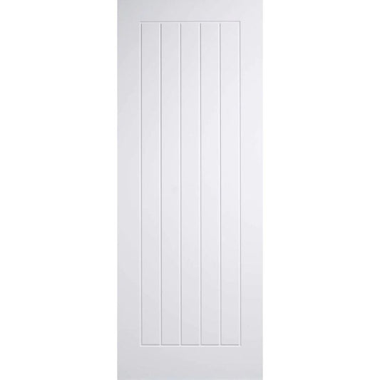 LPD White Mexicano Internal Door - 78in x 18in x 35mm (1981 x 457mm)
