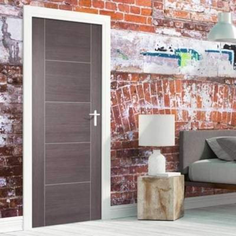 Image for LPD Vancouver Medium Grey Laminated Internal Door