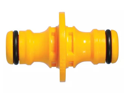 Image For Hozelock Double Ended Male Hose Connector