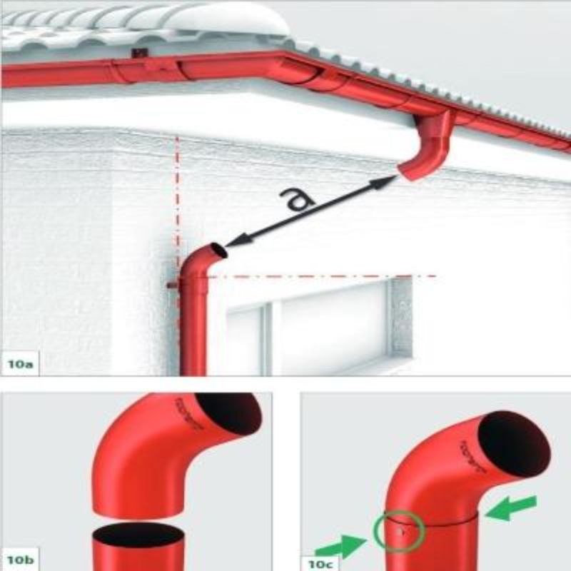 Roofart 60 Degree Pipe Bend - Full Range