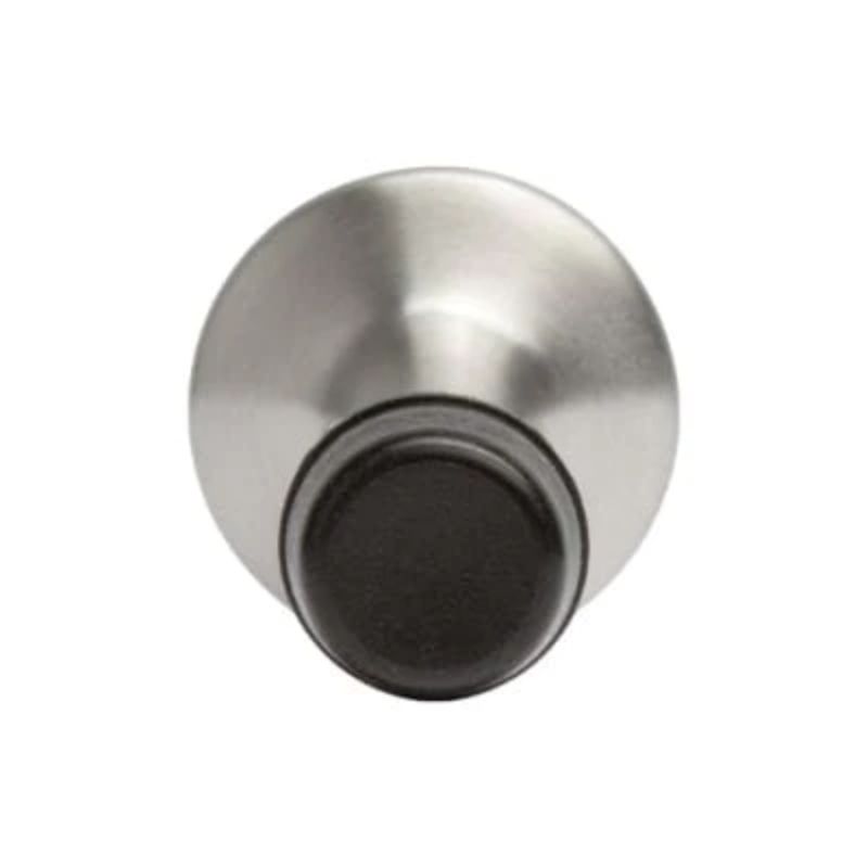 Deanta Cylinder Door Stop Satin Stainless Steel - 30mmØ x 77mm