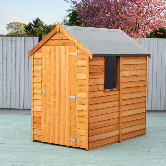 Shire Overlap Single Door Apex Value Shed