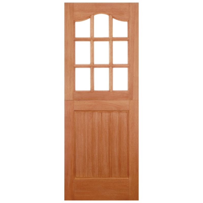 Image for LPD Stable 9 Lite Dowel Hardwood External Door - 78In x 30In x 35mm (1981 x 762mm)