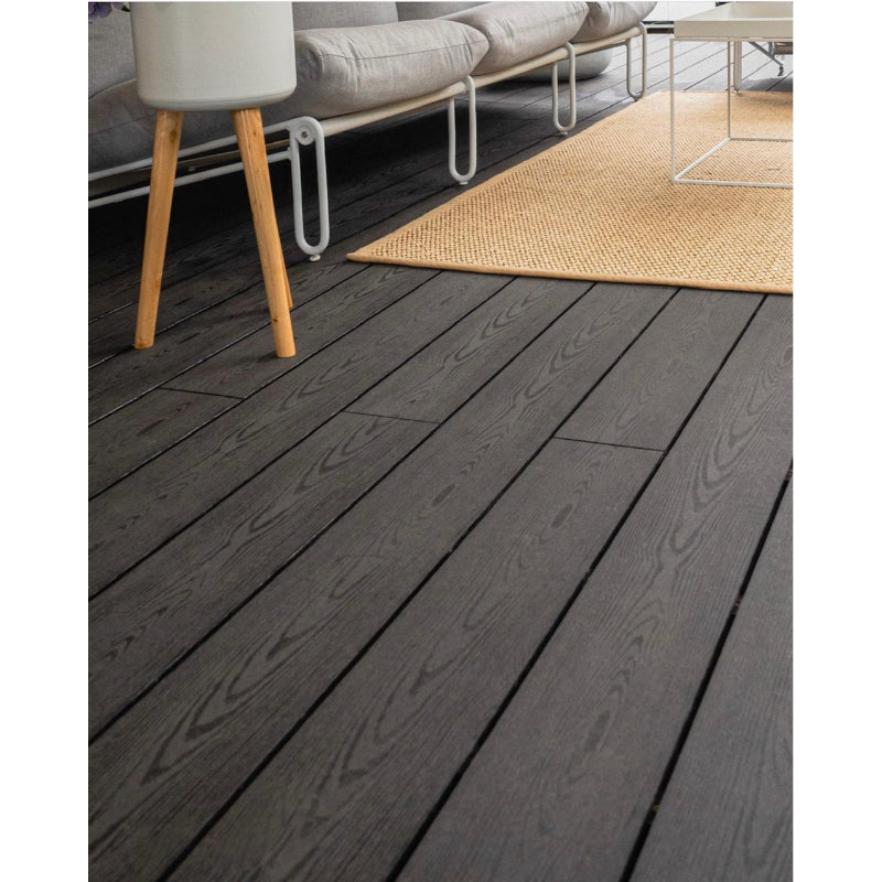 DDecks DuroDual Composite Bullnose Woodgrain Effect Decking Board 145mm x 21mm x 2.5m - All Colours