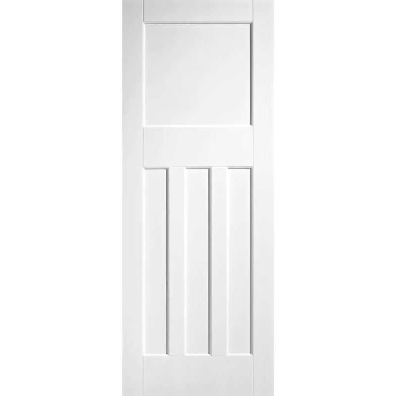 LPD DX White Primed FD30 Internal Fire Door 78in x 33in x 44mm (1981 x 838mm)