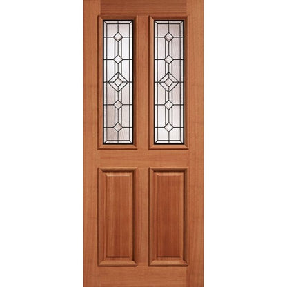 LPD Derby Leaded Hardwood Exterior Door