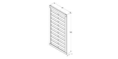 Forest Europa Plain Gate 1.80m