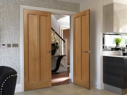 Image for JB Kind Oak Eiger Internal Door Unfinished