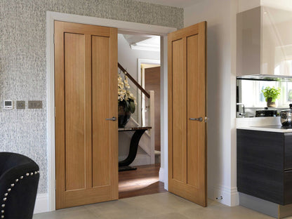 Image for JB Kind Oak Eiger Internal Fire Door Unfinished