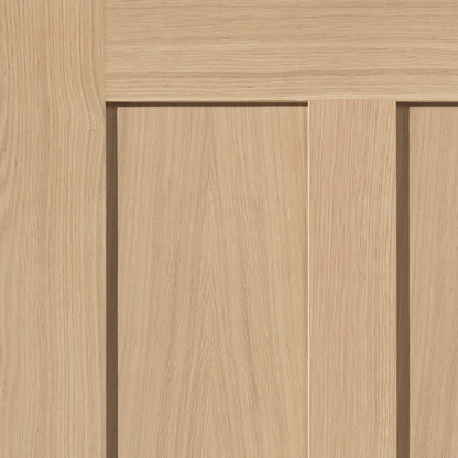 JB Kind Oak Eiger Internal Fire Door Unfinished