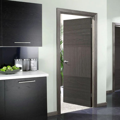 LPD Tres Charcoal Black Pre-Finished Internal Door - 78in x 27in x 35mm (1981 x 686mm)
