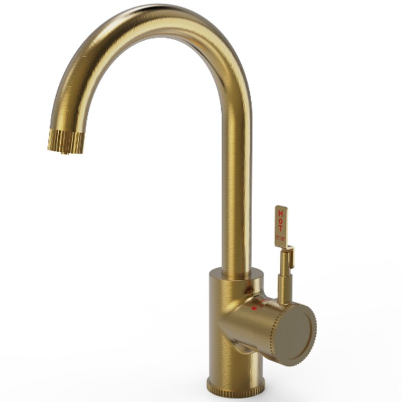 Ellsi Industrial Single Lever 3 in 1 Hot Water Kiltchen Tap - All Sizes