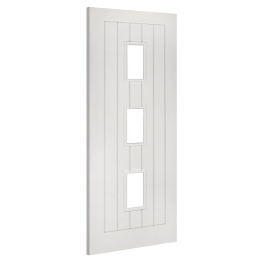 Image for Deanta Ely Glazed Interior White Primed Door 1981 x 686 x 35mm