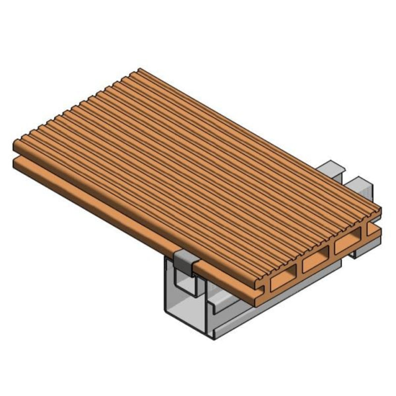 Aslon Decking / Paving Start  - End Bracket 